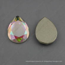 Pedras da jóia da gota Pedras da parte traseira lisa (DZ-1023)
